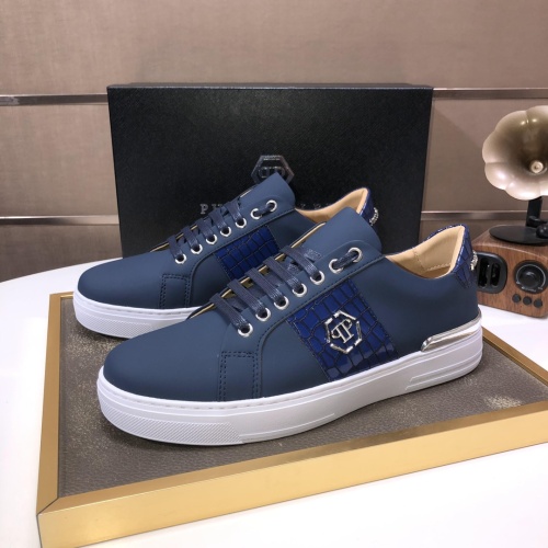 Replica Philipp Plein Casual Shoes For Men #1077363, $85.00 USD, [ITEM#1077363], Replica Philipp Plein PP Casual Shoes outlet from China