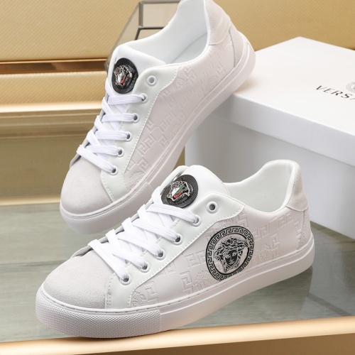 Replica Versace Casual Shoes For Men #1077461 $85.00 USD for Wholesale