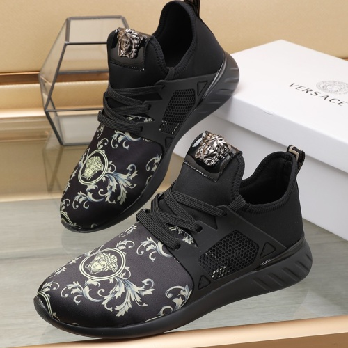 Replica Versace Casual Shoes For Men #1077463 $85.00 USD for Wholesale