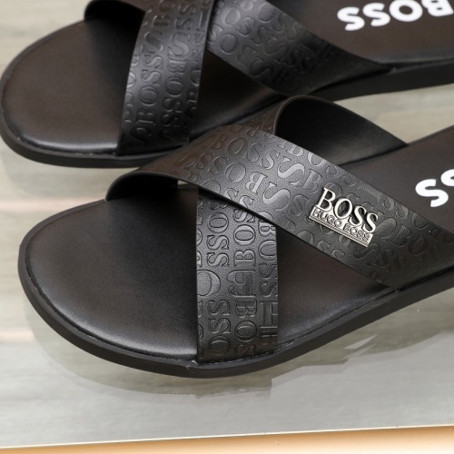 Replica Boss Slippers For Men #1077643 $60.00 USD for Wholesale