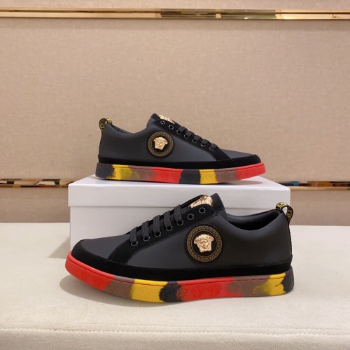 Replica Versace Casual Shoes For Men #1078701 $72.00 USD for Wholesale