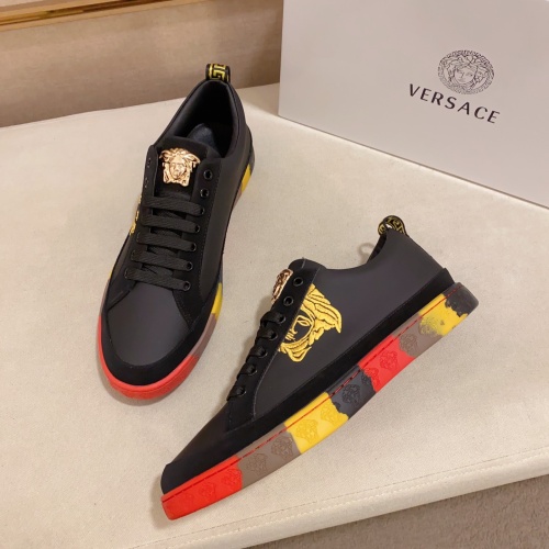 Replica Versace Casual Shoes For Men #1078703 $72.00 USD for Wholesale