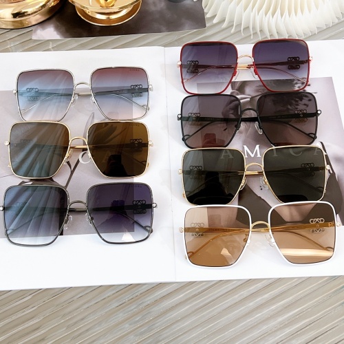 Replica LOEWE AAA Quality Sunglasses #1078836 $60.00 USD for Wholesale