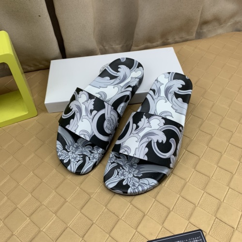 Replica Versace Slippers For Men #1079131, $68.00 USD, [ITEM#1079131], Replica Versace Slippers outlet from China