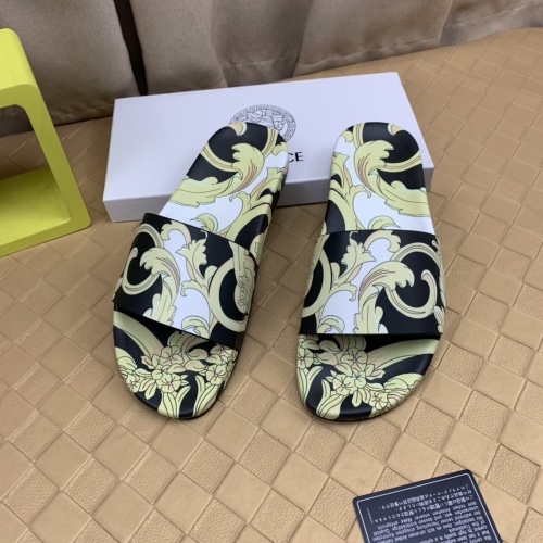 Replica Versace Slippers For Men #1079132 $68.00 USD for Wholesale