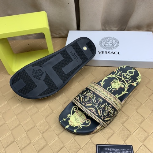 Replica Versace Slippers For Men #1079134 $68.00 USD for Wholesale