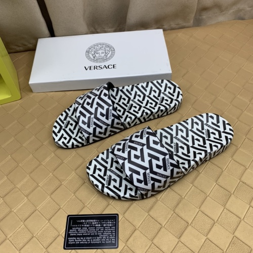 Replica Versace Slippers For Men #1079137 $68.00 USD for Wholesale
