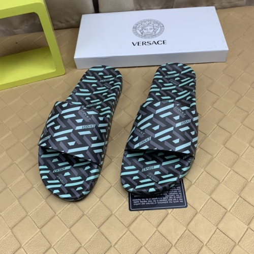 Replica Versace Slippers For Men #1079139 $68.00 USD for Wholesale