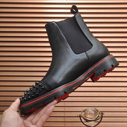 Replica Christian Louboutin Boots For Men #1079367 $130.00 USD for Wholesale