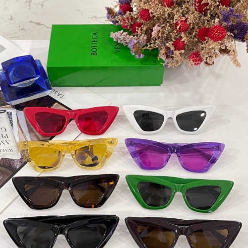 Replica Bottega Veneta AAA Quality Sunglasses #1079639 $56.00 USD for Wholesale