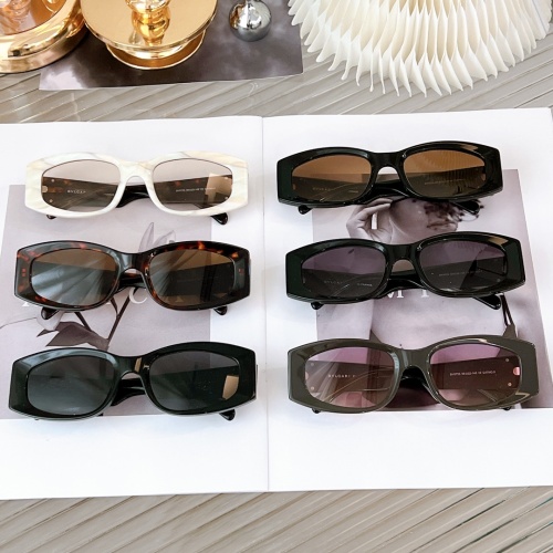 Replica Bvlgari AAA Quality Sunglasses #1079655 $60.00 USD for Wholesale