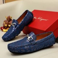 $68.00 USD Salvatore Ferragamo Leather Shoes For Men #1066870