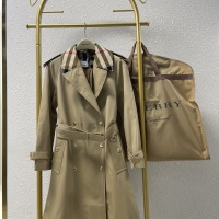 $210.00 USD Burberry Trench Coat Long Sleeved For Women #1067389