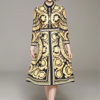 Versace Dresses Long Sleeved For Women #1067416