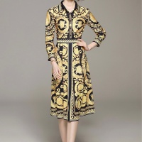 $64.00 USD Versace Dresses Long Sleeved For Women #1067416
