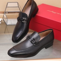 $125.00 USD Salvatore Ferragamo Leather Shoes For Men #1070445