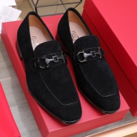 $125.00 USD Salvatore Ferragamo Leather Shoes For Men #1070447