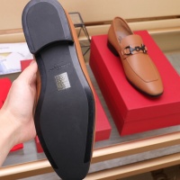 $125.00 USD Salvatore Ferragamo Leather Shoes For Men #1070448