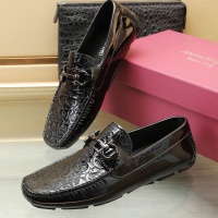 $130.00 USD Salvatore Ferragamo Leather Shoes For Men #1070471