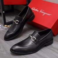 $82.00 USD Salvatore Ferragamo Leather Shoes For Men #1070671