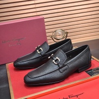 $102.00 USD Salvatore Ferragamo Leather Shoes For Men #1070678