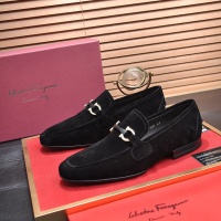 $102.00 USD Salvatore Ferragamo Leather Shoes For Men #1070679