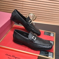 $102.00 USD Salvatore Ferragamo Leather Shoes For Men #1070681