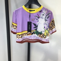 $98.00 USD Dolce & Gabbana D&G Tracksuits Short Sleeved For Women #1072891