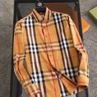 $38.00 USD Burberry Shirts Long Sleeved For Men #1073224