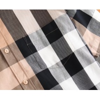 $38.00 USD Burberry Shirts Short Sleeved For Men #1073232
