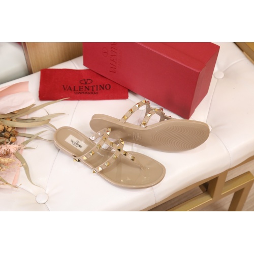 Replica Valentino Slippers For Women #1081040 $42.00 USD for Wholesale