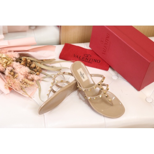 Replica Valentino Slippers For Women #1081040 $42.00 USD for Wholesale