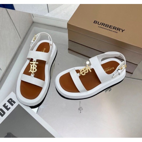 Replica Burberry Sandal For Women #1081866 $76.00 USD for Wholesale