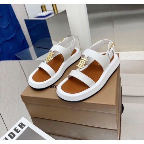 Replica Burberry Sandal For Women #1081866 $76.00 USD for Wholesale