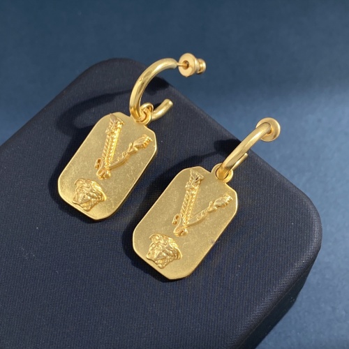 Replica Versace Earrings For Women #1082420 $32.00 USD for Wholesale