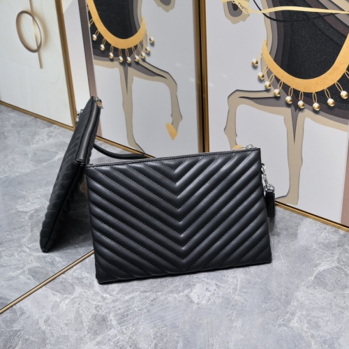 Replica Yves Saint Laurent AAA Quality Wallets For Women #1083157 $68.00 USD for Wholesale