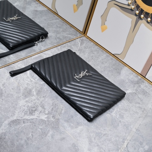 Replica Yves Saint Laurent AAA Quality Wallets For Women #1083157 $68.00 USD for Wholesale