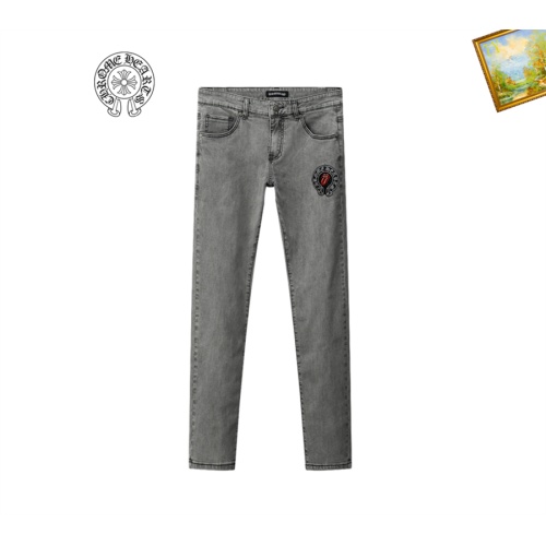 Replica Chrome Hearts Jeans For Men #1083315, $48.00 USD, [ITEM#1083315], Replica Chrome Hearts Jeans outlet from China