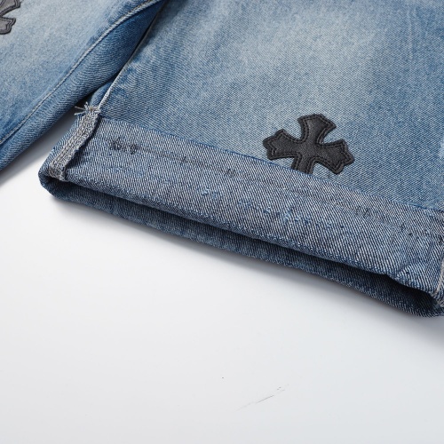 Replica Chrome Hearts Jeans For Men #1083738 $39.00 USD for Wholesale