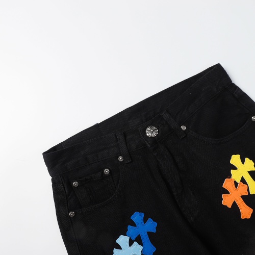 Replica Chrome Hearts Jeans For Men #1083746 $39.00 USD for Wholesale