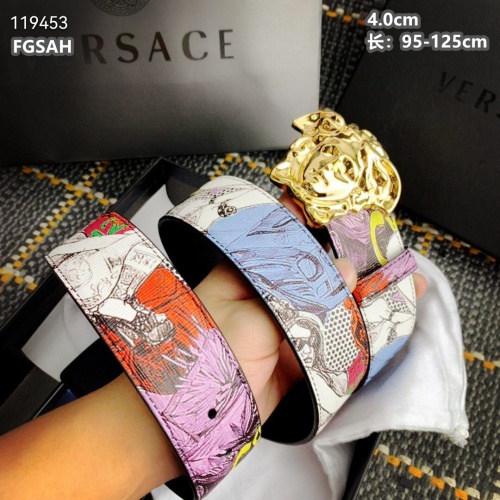 Replica Versace AAA Quality Belts For Men #1085363 $72.00 USD for Wholesale