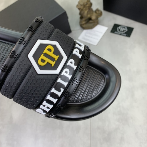 Replica Philipp Plein PP Slippers For Men #1086829 $45.00 USD for Wholesale