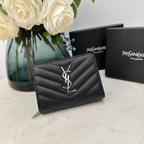 Replica Yves Saint Laurent AAA Quality Wallets For Women #1087865, $45.00 USD, [ITEM#1087865], Replica Yves Saint Laurent AAA Wallets outlet from China