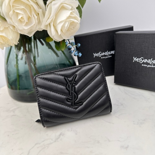Replica Yves Saint Laurent AAA Quality Wallets For Women #1087867, $45.00 USD, [ITEM#1087867], Replica Yves Saint Laurent AAA Wallets outlet from China