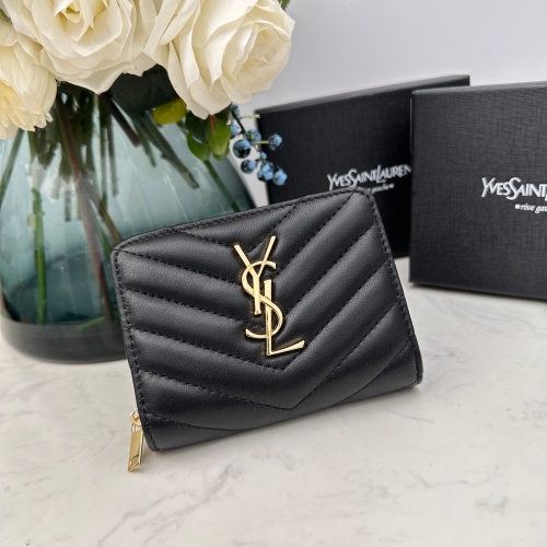 Replica Yves Saint Laurent AAA Quality Wallets For Women #1087868, $45.00 USD, [ITEM#1087868], Replica Yves Saint Laurent AAA Wallets outlet from China