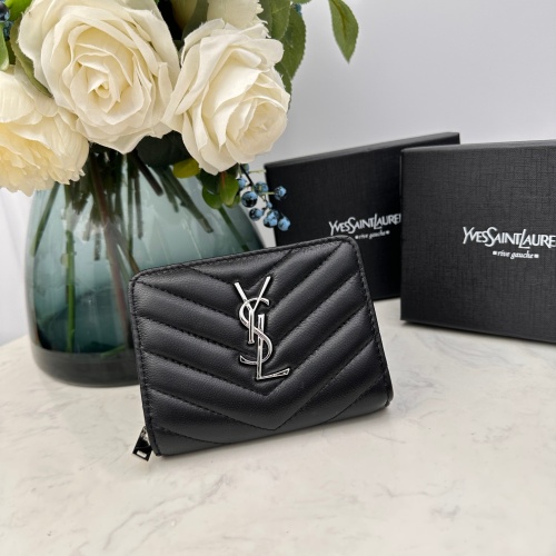 Replica Yves Saint Laurent AAA Quality Wallets For Women #1087869, $45.00 USD, [ITEM#1087869], Replica Yves Saint Laurent AAA Wallets outlet from China