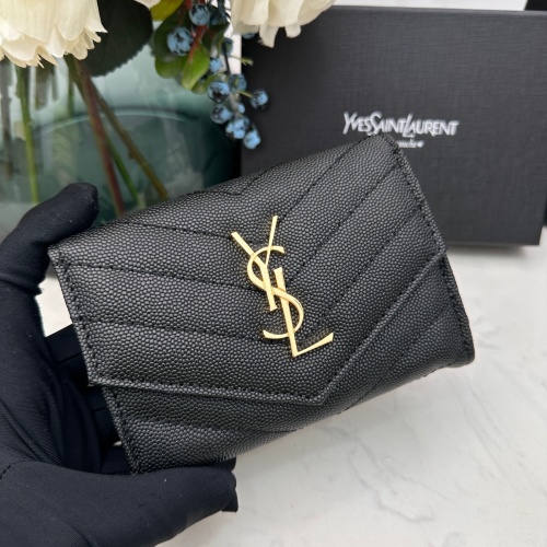 Replica Yves Saint Laurent AAA Quality Wallets For Women #1087912, $42.00 USD, [ITEM#1087912], Replica Yves Saint Laurent AAA Wallets outlet from China