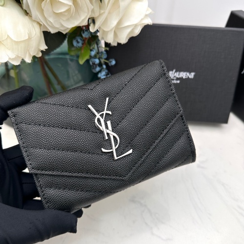 Replica Yves Saint Laurent AAA Quality Wallets For Women #1087914, $42.00 USD, [ITEM#1087914], Replica Yves Saint Laurent AAA Wallets outlet from China