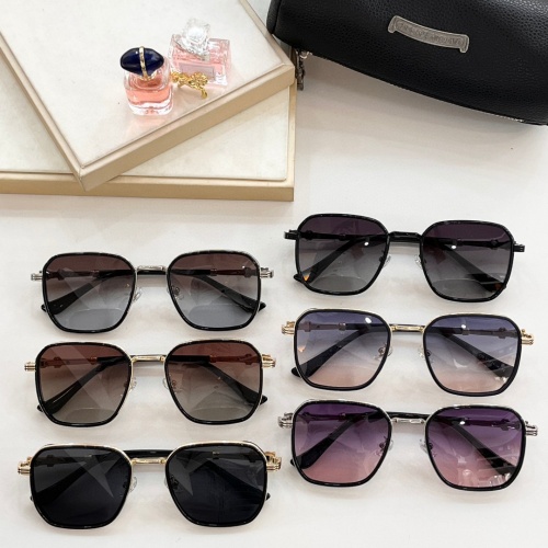 Replica Chrome Hearts AAA Quality Sunglasses #1089737 $45.00 USD for Wholesale