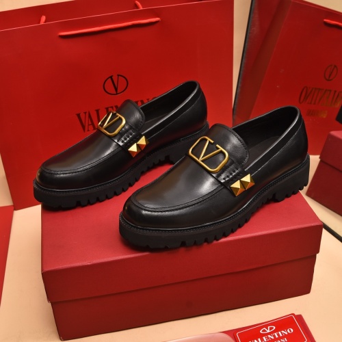 Replica Valentino Leather Shoes For Men #1091113, $100.00 USD, [ITEM#1091113], Replica Valentino Leather Shoes outlet from China